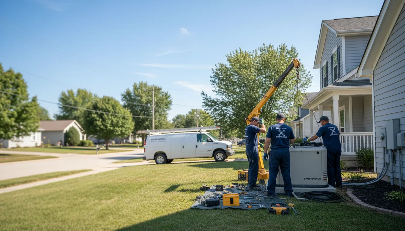Generator Installation in Gas City, IN near me